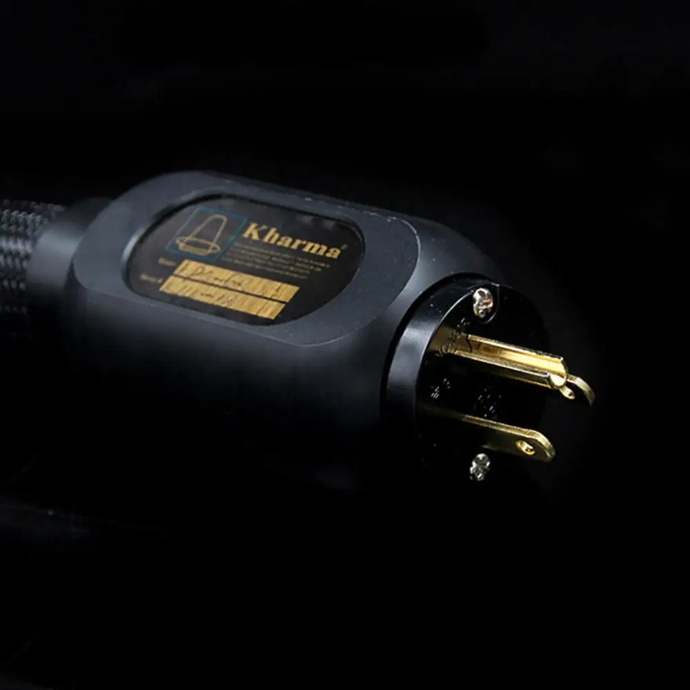 Отличный сетевой шнур питания Colleimage Hifi харма для США высокопроизводительный