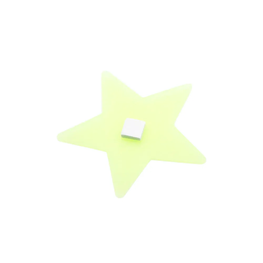 50 шт. 3D звезды Спальня флуоресцентный светится в темноте светящиеся наклейки для