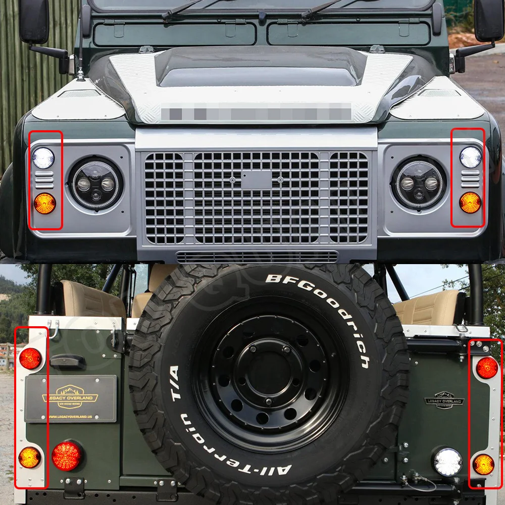 Задний габаритный светильник онарь для Land Rover Defender 90-16 110 белый и красный цвета |