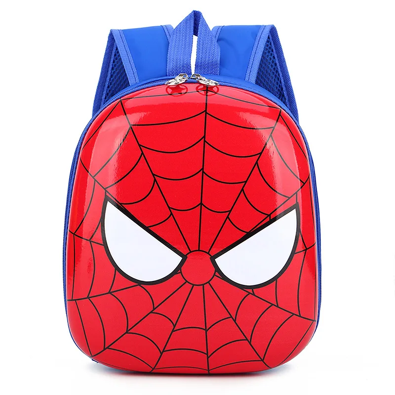 

Disney cartoon backpack spiderman frozen mickey mouse McQueen car boys girls kindergarten 3d backpack children gift schoolbag