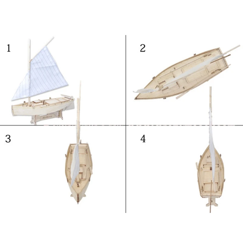 Сборный Строительный набор сделай сам 1:30 модель корабля деревянная парусная