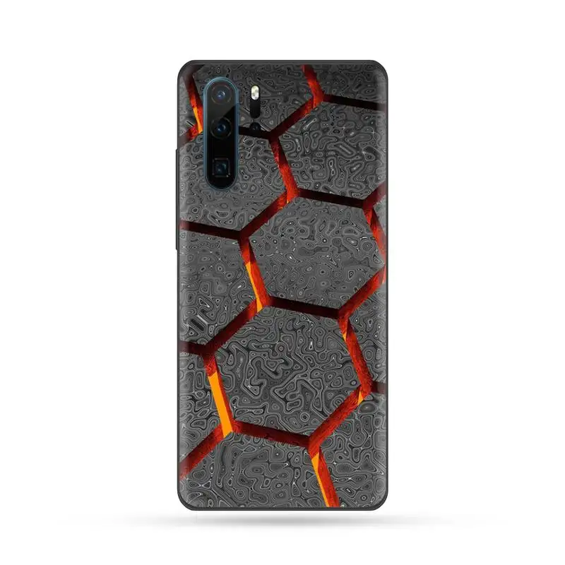 

Hexagonal lattice Phone Case For Huawei Mate 9 10 20 Pro lite 20x nova 3e P10 plus P20 Pro Honor10 lite