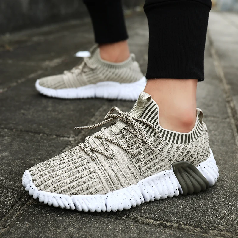

2020 Men Casual Shoes Fashion Plus Size12 Shoes for Men High Quality Flats Breathable Luxury Street Light Sneakers Male Shoes