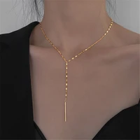 y necklace 925 silver necklace jewelry minimalism pendants chocker kolye vintage collier bijoux femme woman boho choker kolye