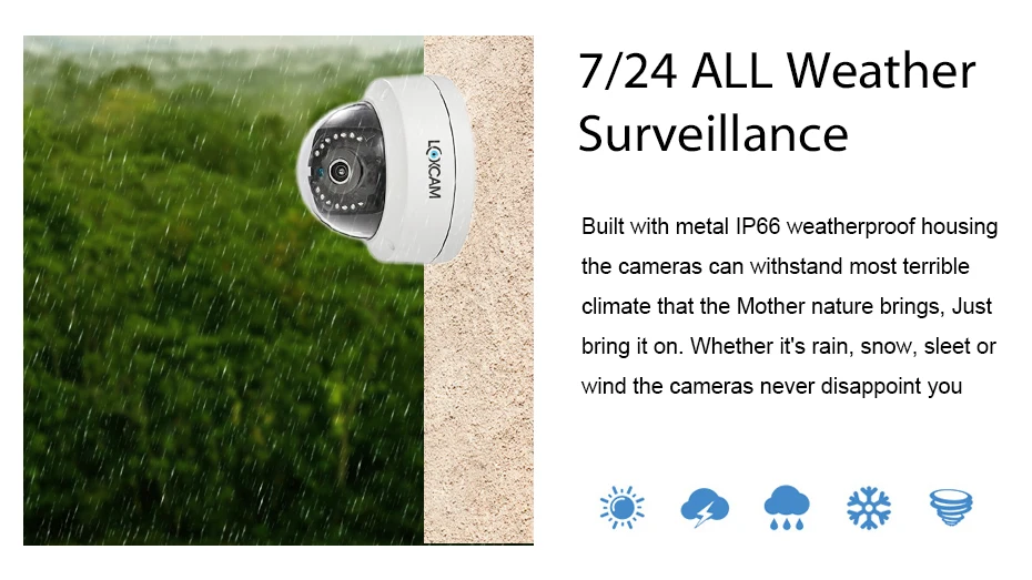 LOXCAM H.265+ камера видеонаблюдения системы безопасности 8CH 5MP POE NVR комплект 48 В 5MP антивандальный открытый аудио запись звука POE IP камера Onvif