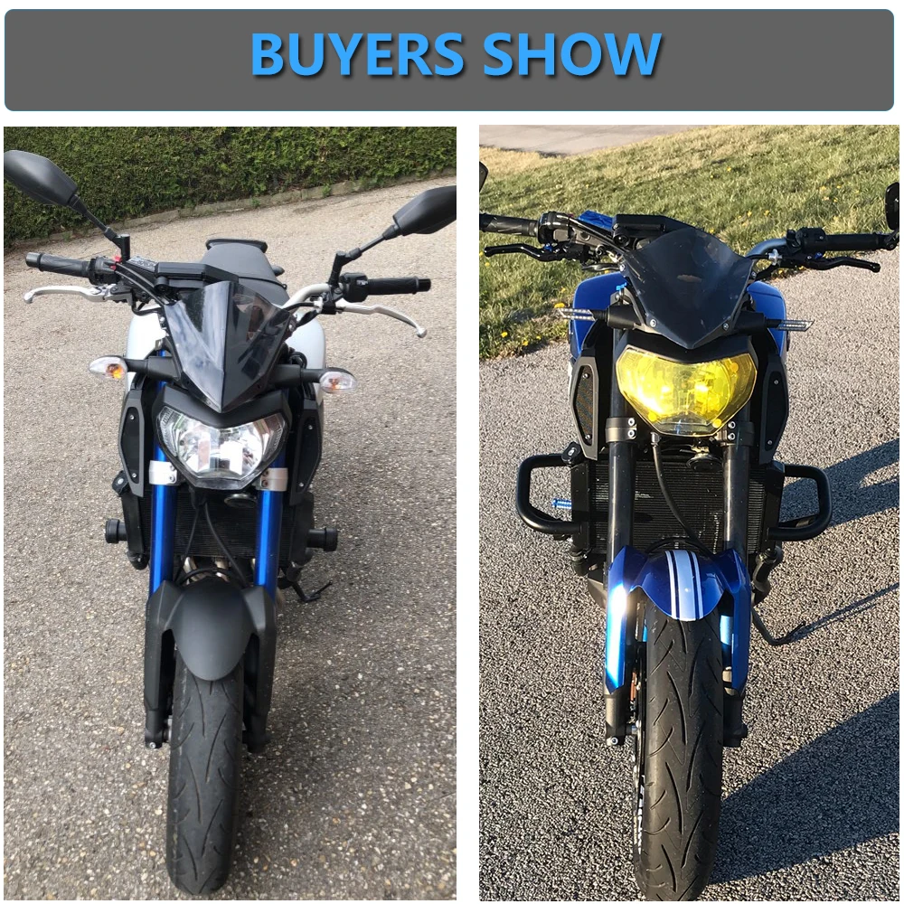 KEMiMOTO для YAMAHA MT 09 MT09 Аксессуары лобовое стекло ветровое стекло для YAMAHA MT-09 FZ-09