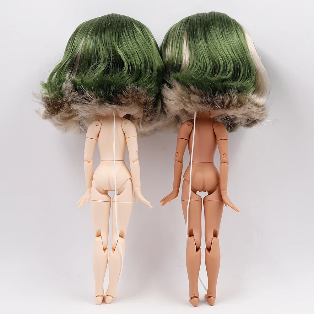 ICY DBS factory blyth doll joint body frosted face green mixed light yellow short hair DIY sd gift toy | Игрушки и хобби