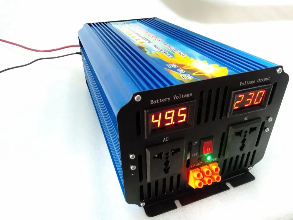 

Off Grid 5000W Pure Sine Wave Power Inverter DC 48V to AC 110V 60HZ