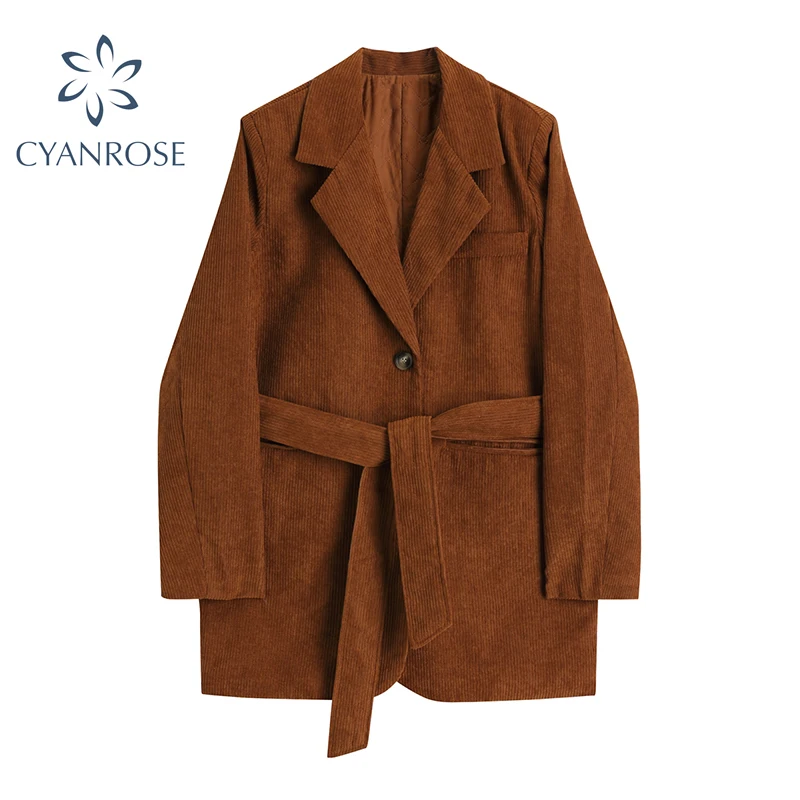 Женский облегающий блейзер с высокой талией однотонный Элегантный жакет в стиле