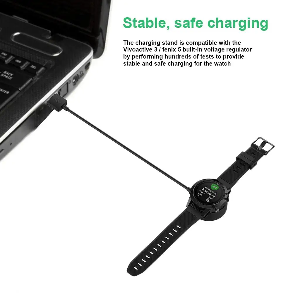 Универсальная зарядная док-станция USB для зарядки кабеля подставка-станция Fenix5/5X/