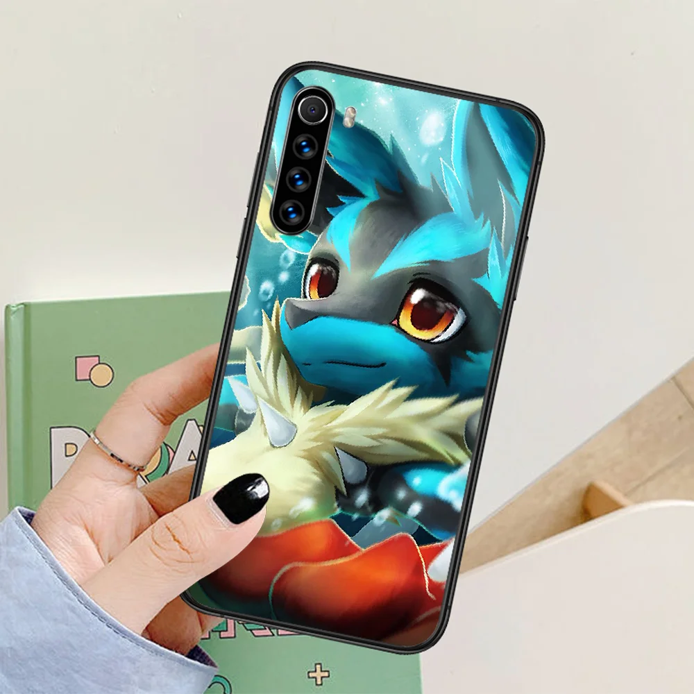 

Pokemons Phone Case For Xiaomi Redmi Note 7 8 8T 9 9S 4X 7 7A 9A K30 Pro Ultra black Bumper 3D Waterproof Tpu Prime Painting