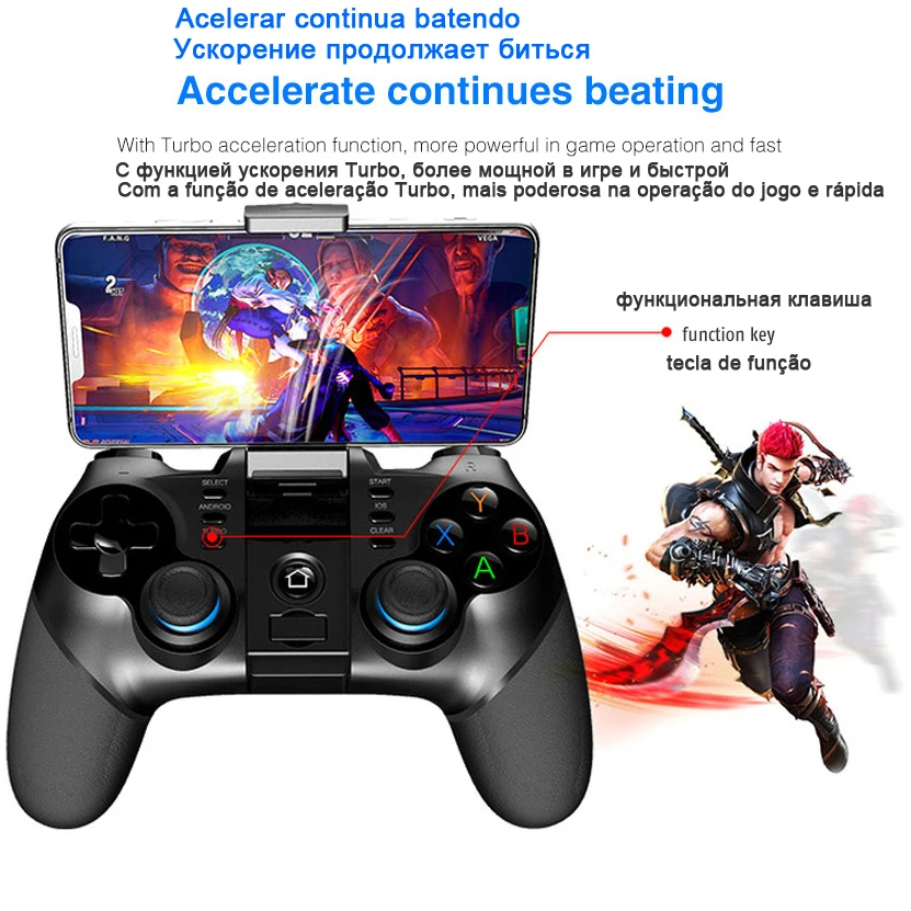 IPega USB джойстик триггерный контроллер для iPhone Android сотовый телефон Pubg мобильный ПК