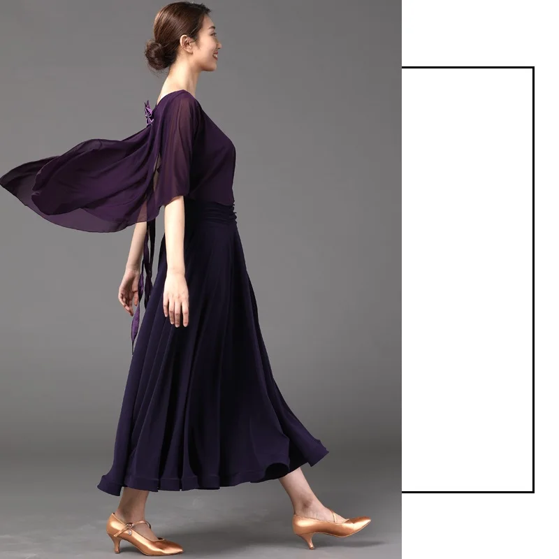 Женское бальное платье стандартное танцевальное вальс танцевальные костюмы с