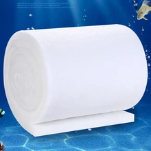Gran tanque de peces reutilizado, filtro de esponja bioquímica blanca, filtro de agua de algodón, accesorios de tanque de tamaño múltiple