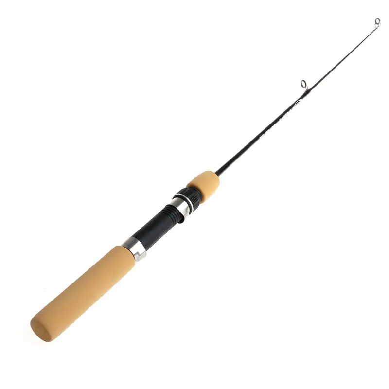 Новая 60 см портативная карманная зимняя удочка для ледовой рыбалки мини снасти