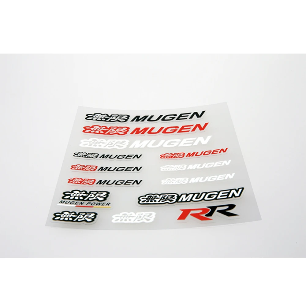 Aliauto самого нового вагонного укладки Mugen всего тела Стикеры наклейка на ручку