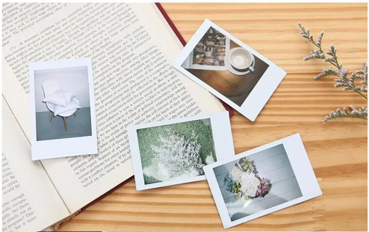 

film white Edge 3 Inch wide film for Instant Camera mini 8 7s 25 50s 90 Photo paper