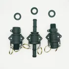 DN15 to DN100 ПП камлок, муфта, пластиковый фитинг, адаптер MPT FPT, штуцер, быстрое отсоединение от 12 дюйма до 4 дюймов