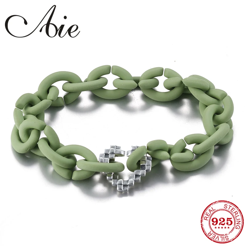 Женские и мужские браслеты модные европейские очаровательные бледно-зеленые