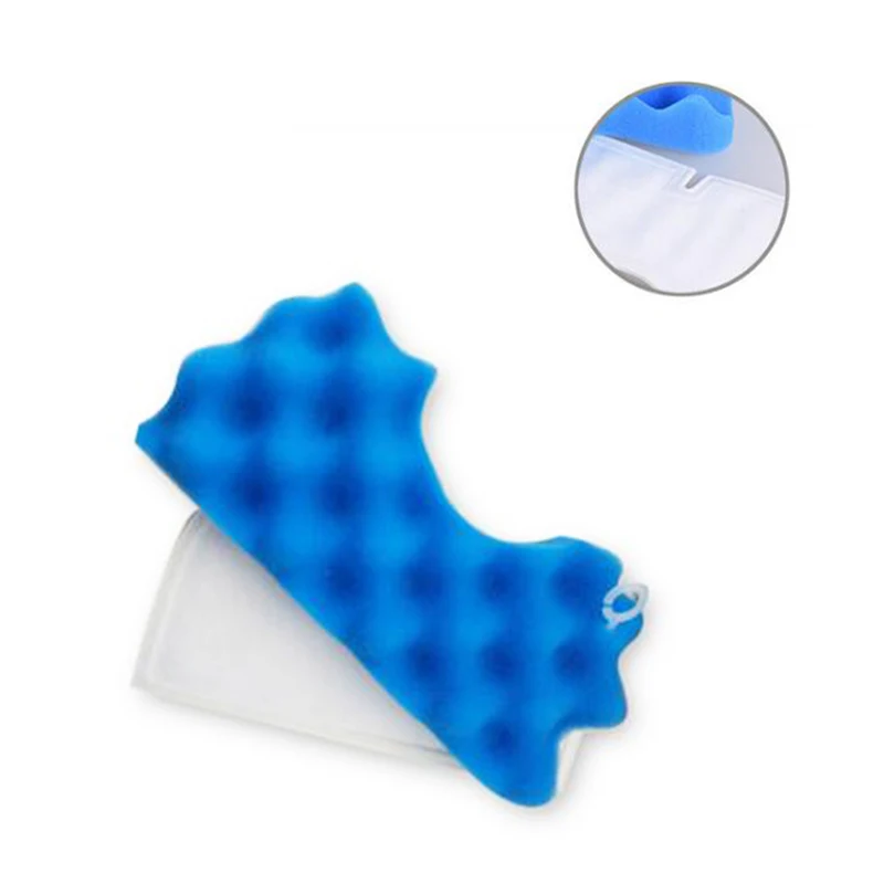 

2Sets Blue Sponge + 2Sets Dust Hepa Filter Filter for Samsung DJ63-00669A SC43 SC44 SC45 SC46 SC47 Robot Vacuum Cleaner Parts