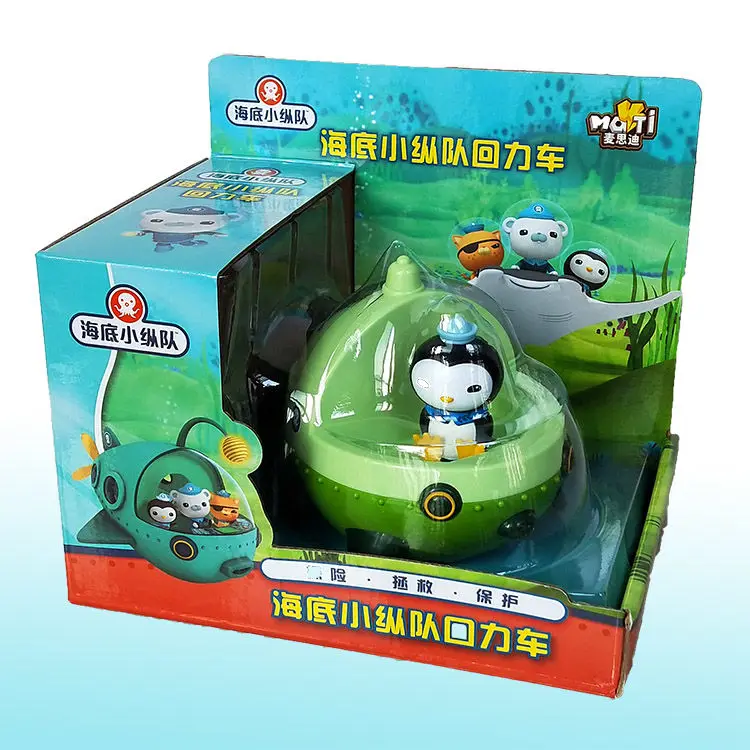 3 шт./компл. Octonauts фигурка игрушки замок осьминога Акула лодка модель куклы с