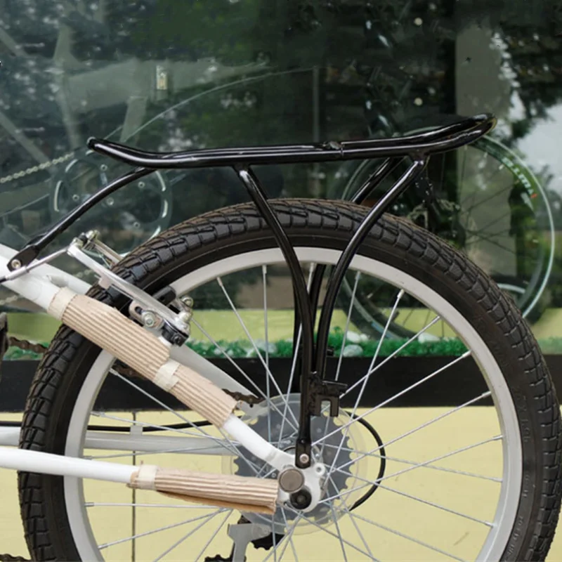 Складной задний багажник для велосипеда стойка груза из алюминиевого сплава с V