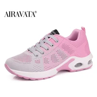 airavata womens running sneakers shake shoes thick sole air cushion casual mesh outdoor lightweight breathable sports shoes
