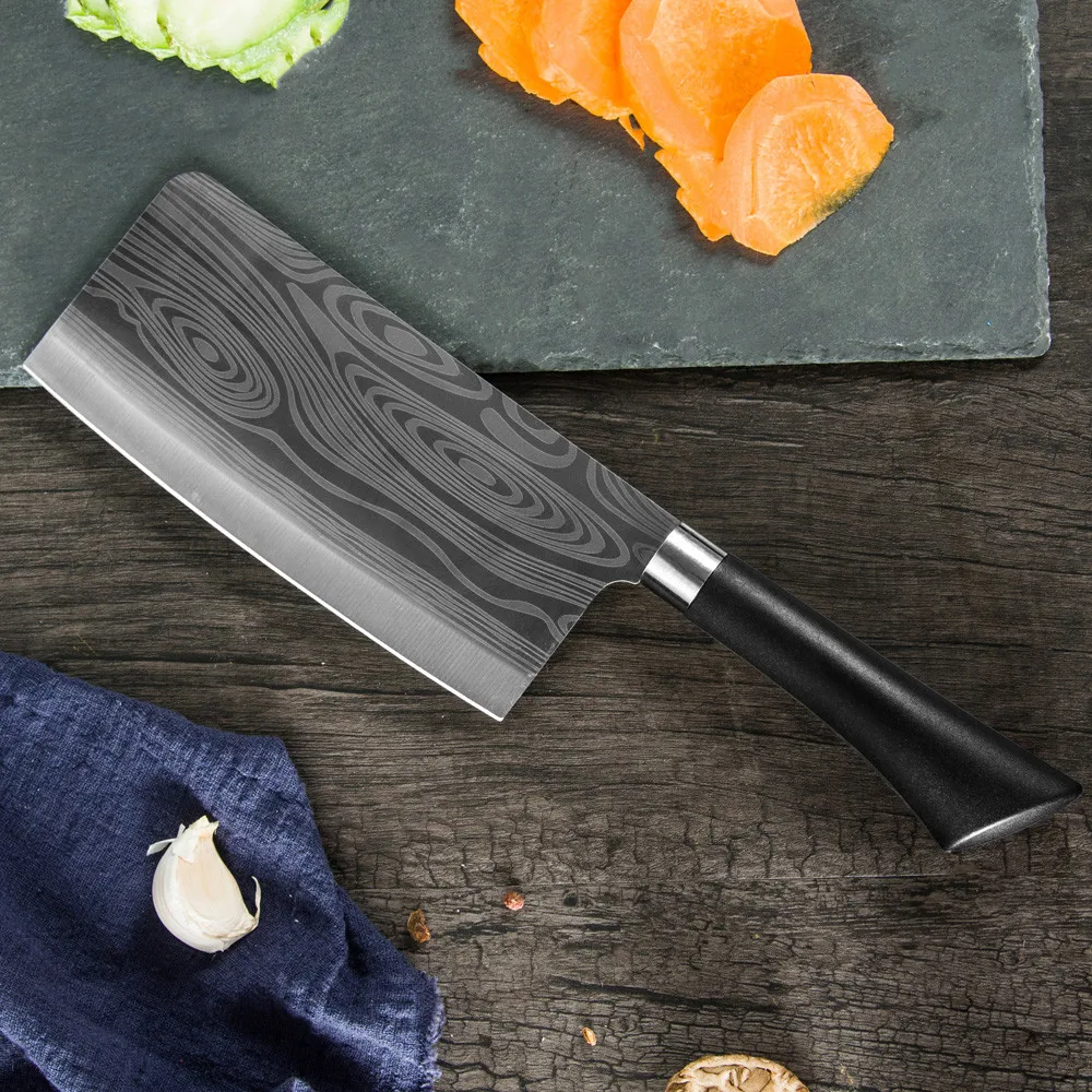 Кухонные ножи из дамасской вены 3CR1 4 шеф-нож нержавеющей стали искусственный нож
