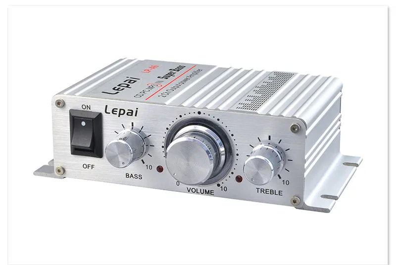 Ceny Lepy A6 Wzmacniacze 2x15W 2.0 Kanałowy Mini Stereo Klasa AB Dac Bas I Góra Regulacja DC 12V Dla Wzmacniacza Samochodowego
