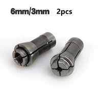 2pcs trimming engraving machine collet chucks die grinder router 36mm bit shank adapter holds arbors shanks tools woodworking