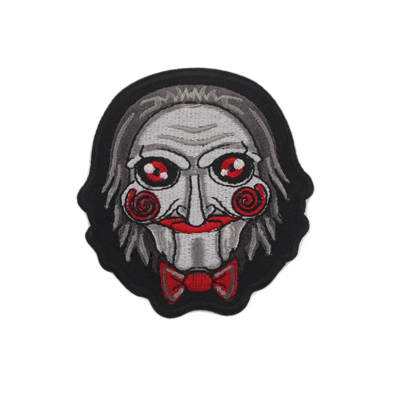K399 Billy The Puppet стикер для одежды Аппликации патчи на одежду Железный вышитый патч