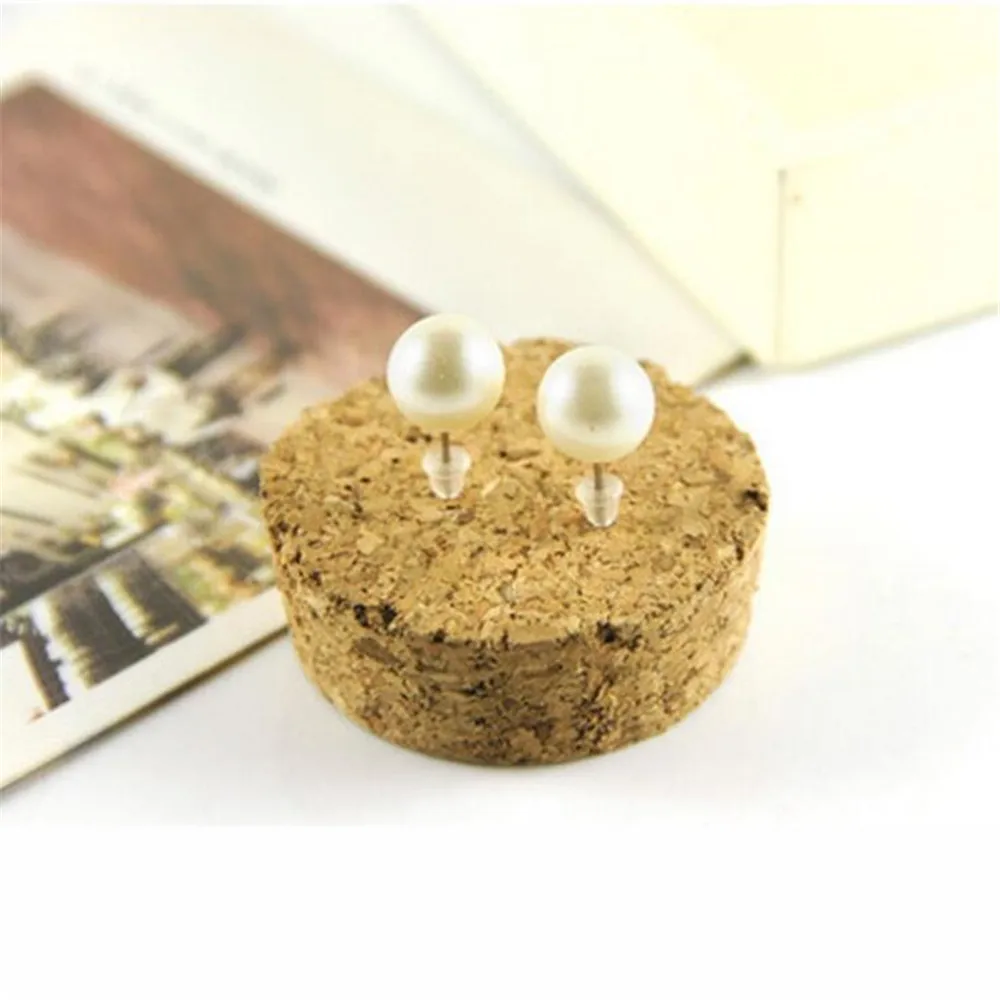 

New exquisite cute exquisite ins round bead earrings female simple temperament popular ear nails jewelry gifts wholesale