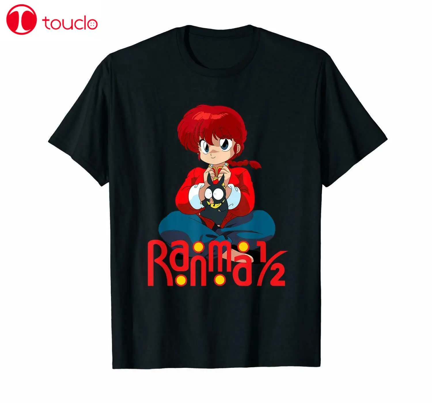 

Ranma 1/2 There Are Two Sides Of A Life Anime Black T-Shirt Gift For Fans Unisex Women Men Tee Shirt