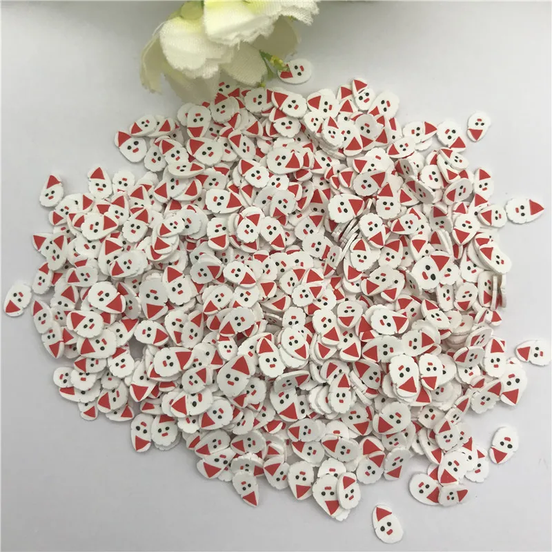 Рождественские перчатки Санта-Клауса 20 г полимерные мягкие глиняные аксессуары