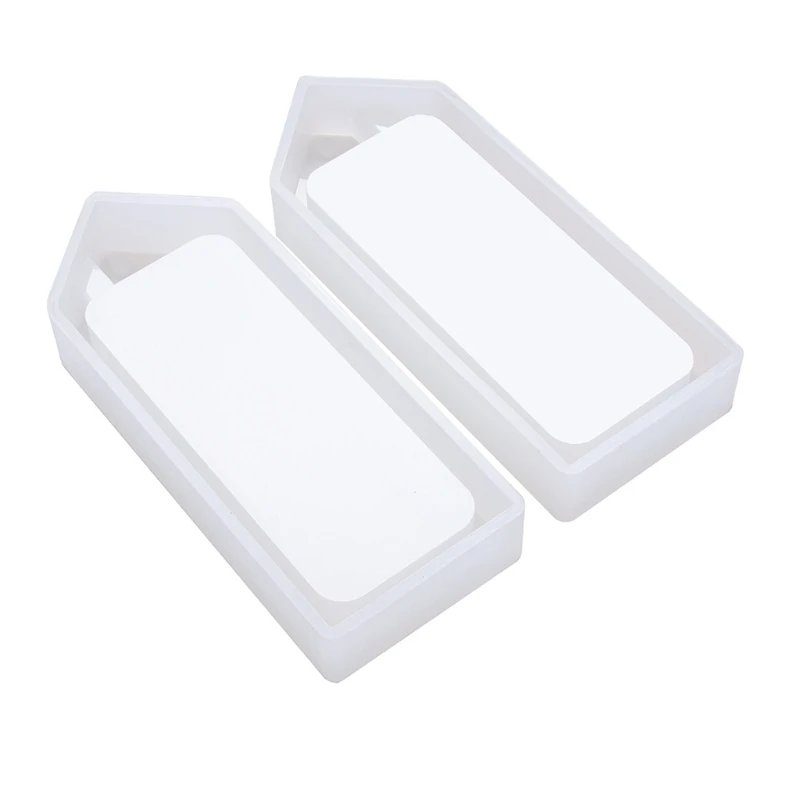 

LXAE DIY 3D House Piggy Bank Silicone Resin Mold Coin Storage Box Silicone Resin Mold