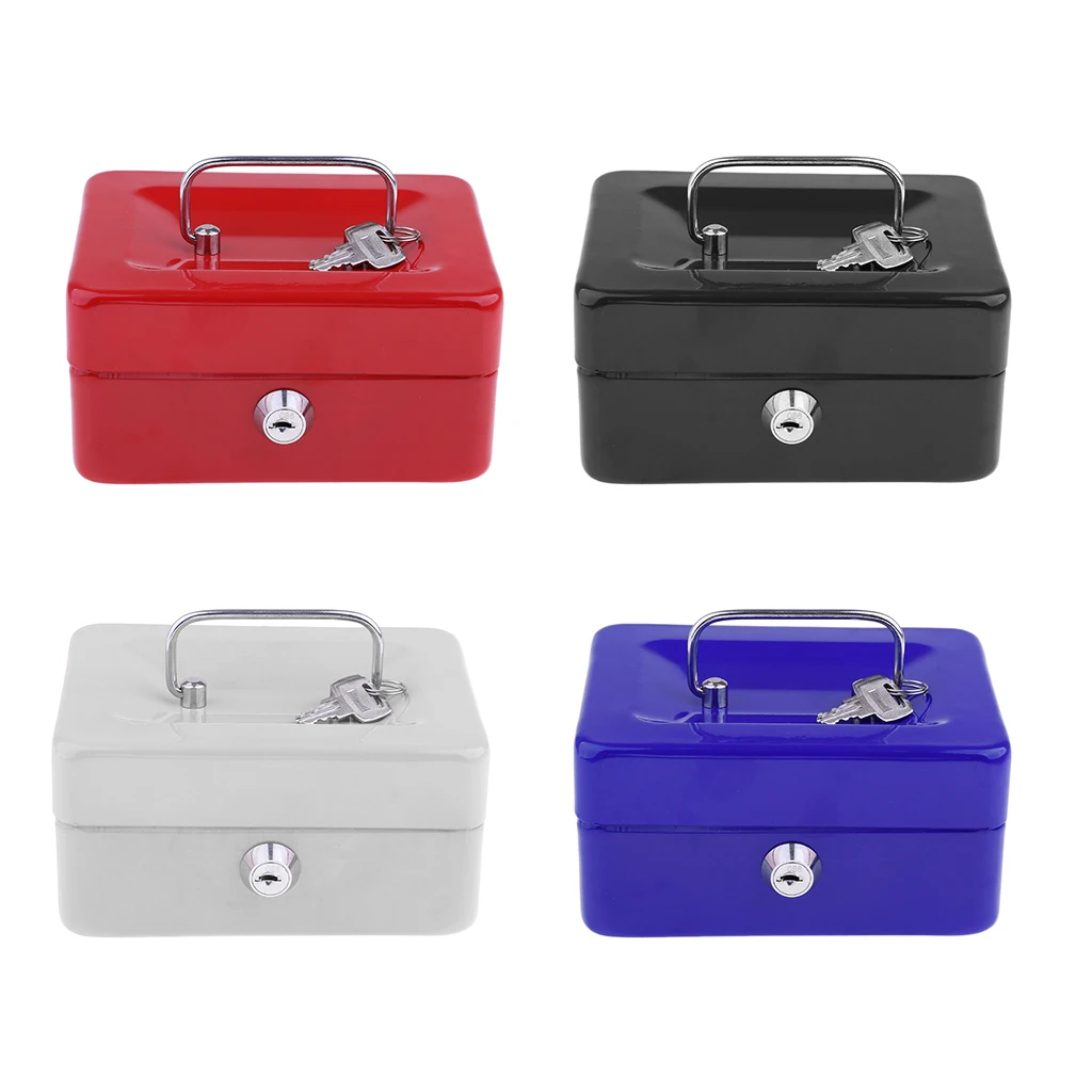 6-дюймовая мини-металлическая Копилка из нержавеющей стали сейф для денег