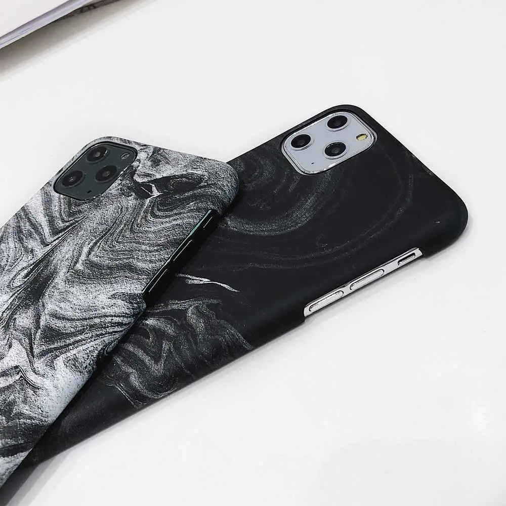 Парный светящийся матовый дым мраморный чехол для телефона iphone 13 12 11 Pro XS Max XR X se 8 6