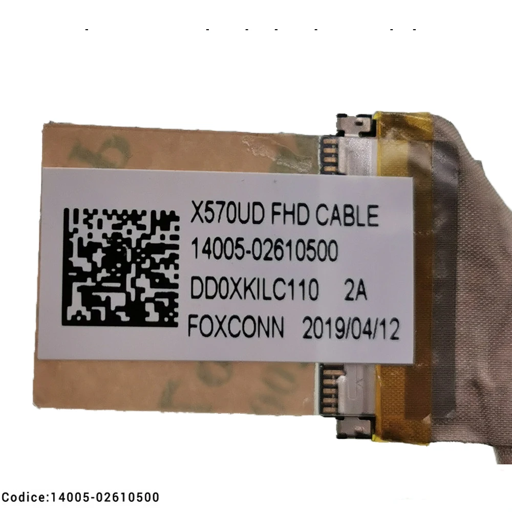 ЖК LVDS FHD видео кабель для Asus FX570 FX570D DD FX570U UD FX570Z ZD DD0XKILC110 ноутбук 14005 02610500 LCD 1920*1080 30