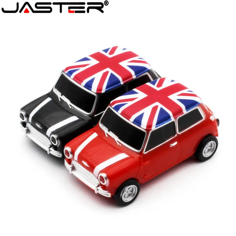 JASTER мини модель автомобиля Флешка 4 ГБ 8 ГБ 16 ГБ 32 ГБ 64 ГБ USB 2,0 USB флеш-накопитель карта памяти, Флеш накопитель в подарок U диск