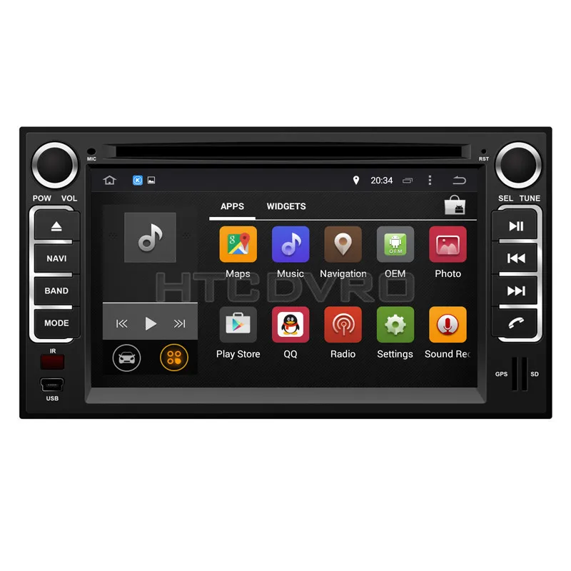 Автомобильный DVD плеер YMODVHT 6 2 дюйма 4G 8 ядер Android 9 0 7 1 для Kia