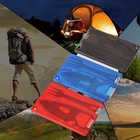 Походный нож для барбекю вилка EDC безопасность Первая помощь Открытый Многофункциональный инструмент карта