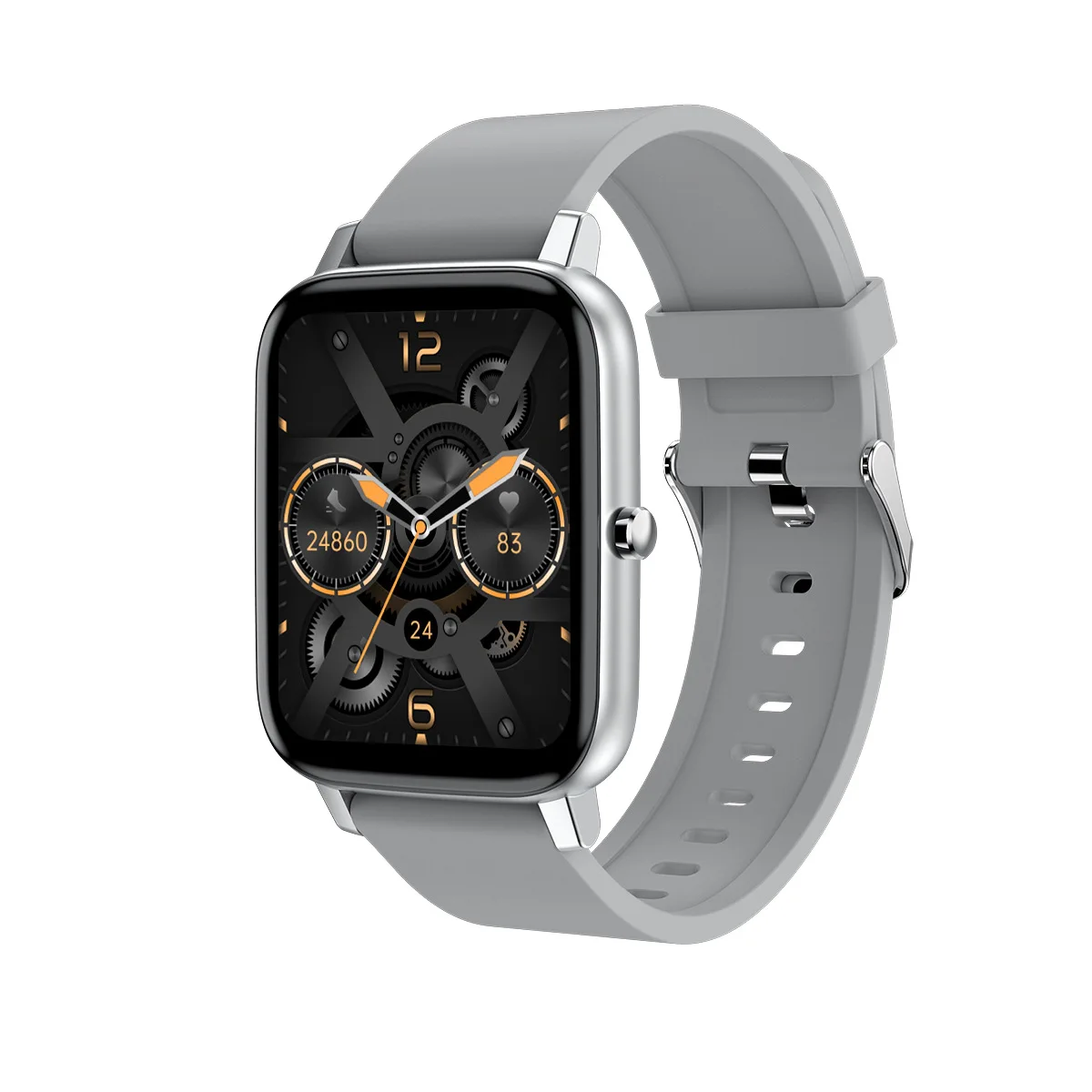 

Men&women Smart Watch Sports Fitness Data Analysis Sleep Heart Rate Blood Pressure Monitoring H80 Sports Watch for IOS Android