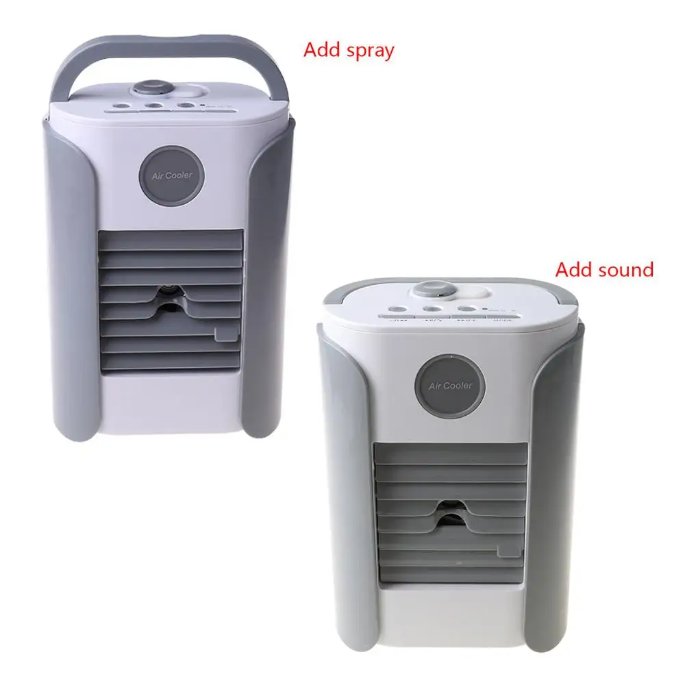 

Портативный очиститель воздуха воздушный охладитель, увлажнитель, 3-скоростной Настольный вентилятор для дома, комнаты, офиса