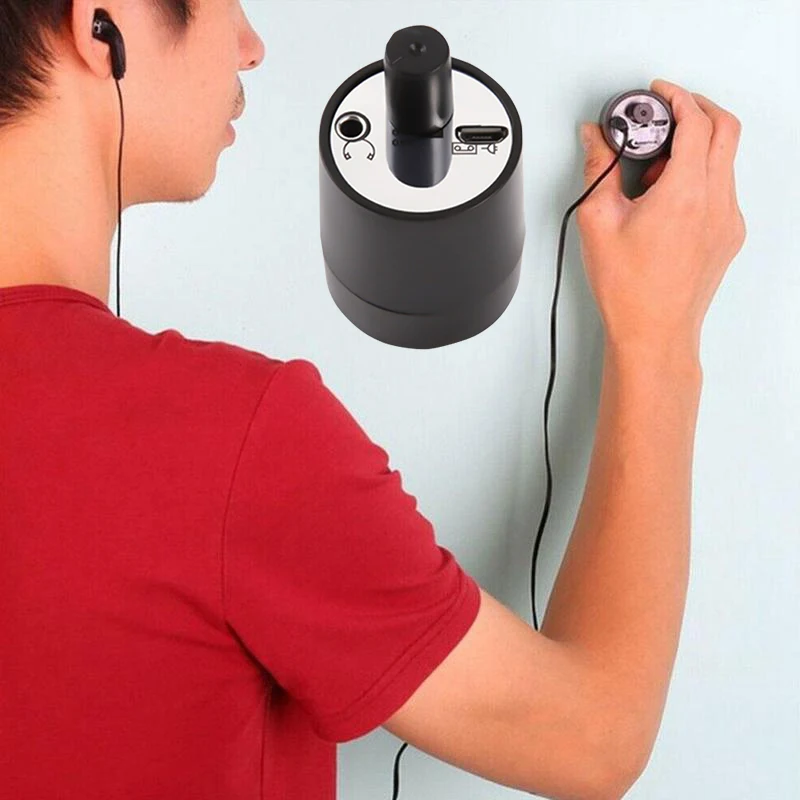 Высокая прочность настенный микрофон голосового прослушивания Detecotor для