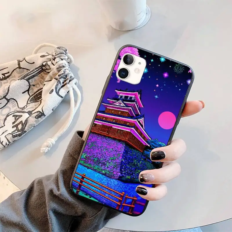 

Art Pixel Aesthetic Phone Case for iPhone 11 12 mini pro XS MAX 8 7 6 6S Plus X 5S SE 2020 XR