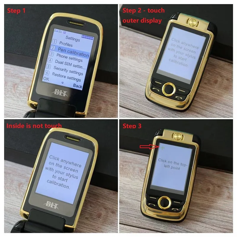 BLT V998, флип, двойной экран, двойной, два экрана, мобильный телефон, вибрация, сенсорный экран, две sim-карты, волшебный голос, сотовый телефон P077