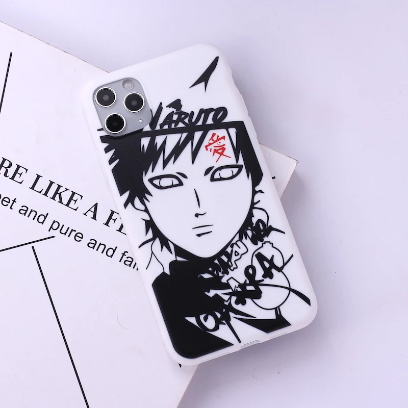 

NARUTO Ninja Shippuden Sasuke Kakashi Phone Cover For iPhone 12 11 Pro Max X XS XR Max 7 8 7Plus 8Plus 6S SE Soft Silicone Case