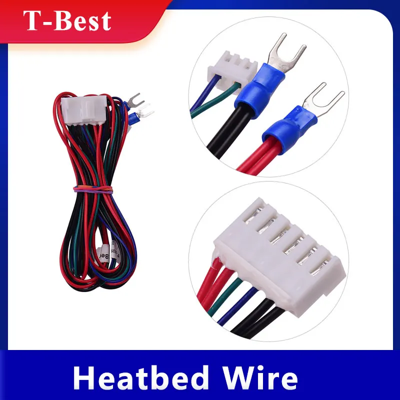 Кабель с подогревом Anet 18AWG Обновленная линия горячей кровати длина теплового