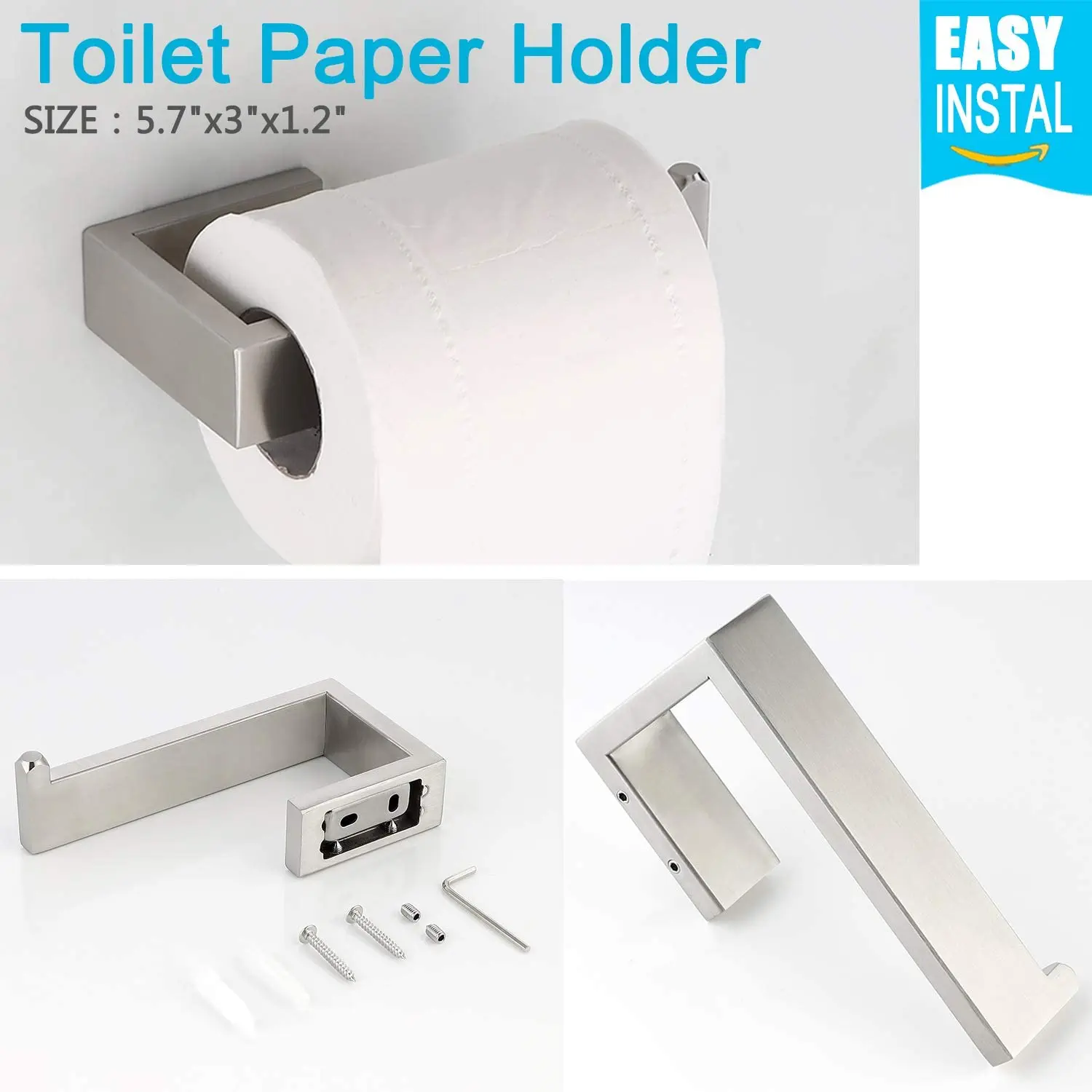 Набор современных аксессуаров для ванной комнаты набор из 4 предметов настенный