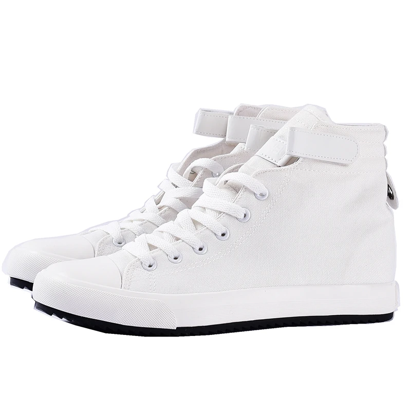 

Height Increase 8/3 CM High Top Sneakers Men Canvas Shoes Men Casual Breathable Shoes Man White Trainers Mens Chunky Sneakers